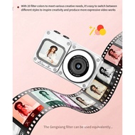 【CODE】 <br>Dual Screen Digital Camera 4K CCD 64MP 18X Zoom Photography Selfie Camera 2.8/1.83 Inch I
