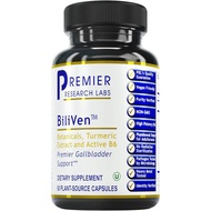 Premier Research Labs BiliVen 60 Plant-Source Capsules - for Gallbladder Health & Detoxification - w