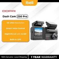 DDPAI Z50 Pro Dash Cam GPS Front & Rear Super Capacitor Dash Cam With 4G