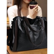 Genuine Genuine Leather Sheepskin Soft Leather Bag Women Large Capacity Handbag Women's Bag Messenge