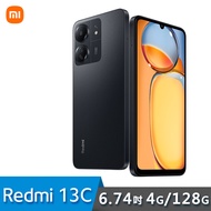 【Redmi 紅米】13C 4G/128G 大電量智慧手機 午夜黑