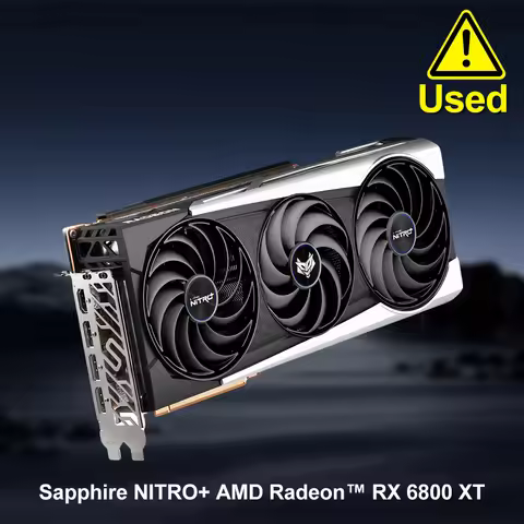 Sapphire Radeon RX 6800 XT 16G GDDR6 PCI Express 4.0 16X 1×HDMI 3×DisplayPort Graphic Card