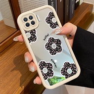 HP Casing OPPO A93 F17 Pro OPPO Reno 4F Reno 4 Lite Case Flower Pattern Casing HP Casing Silicone So