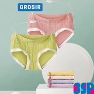 3SP | UW137 Women's High Waist Panties CD Kolor Women's Underwear