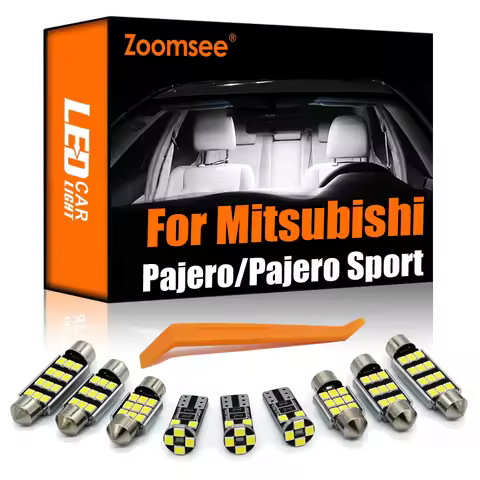 Zoomsee Interior LED For Mitsubishi Montero Shogun Pajero 2 3 4 And Sport 1 2 3 1990-2019 2020 2021 