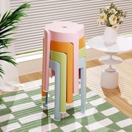 全城熱賣 - 塑膠可疊凳子 家用簡約膠凳 加厚風車圓凳 特厚塑膠板凳 結實餐桌椅子 可疊家用膠凳 簡約加厚圓凳 特厚風車膠凳 現代簡約圓凳 家用結實膠凳