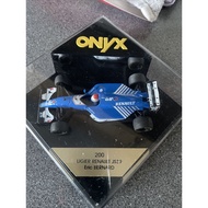 Onyx Minibri 1:43 - 200 Ligier Renault JS39 Eric Bernard 8C2910 CRACK LINE