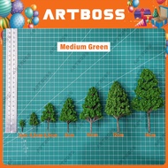 Poplar Tree Mockup Miniature Foliage Diorama Poplar Tree Terrarium - S0003