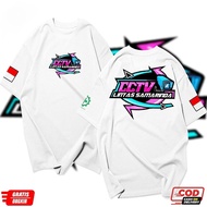 CCTV TRACK T-SHIRT SOUTHLintas CCTV TRACK DISTRO T-SHIRT SOUTHLintas MEN'S T-SHIRT Wanita