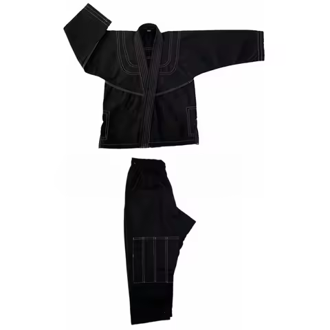 Ultra Light BJJ Brazilian Jiu Jitsu Gi for Kids with Preshrunk Fabric and Free Belt A Rope Drawstrin