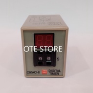 CIKACHI (CKC) AH3D-D1 240VAC DIGITAL TIMER RELAY (Seconds / Minutes / Hours)