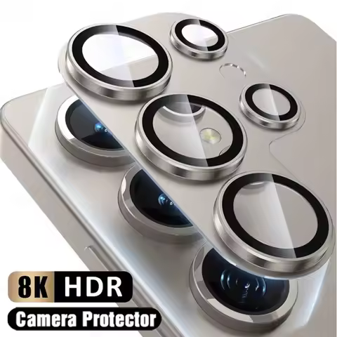 8K HD Camera Protection Glass For Samsung S25 S24 Ultra Plus Metal Lens Cover Film For Samsung S23 U