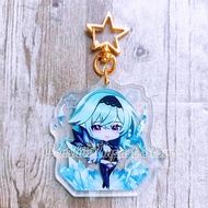 Eula Genshin Impact M17 Keychain (printed in the middle of acrylic)