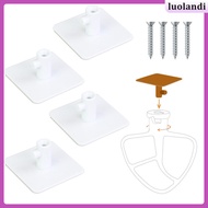 4 Pcs Mixing Rack Attachment Hook Accessories Mixer Flat Screw Stand up Holders luolandi