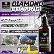 Diamond Coating 300ml Ceramic Quick Coating Spray Car Polish Headlamp (Whole sales Price)