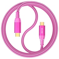 LDLrui USB C to USB C Data Cable 100w Fast Charging Tpye C Cable 4K USB C Video Data Cable for Lapto