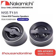 NAKAMICHI NSE-T131 -13MM KSV TWEETER SPEAKER | TWEETER KERETA | CAR TWEETER | SPEAKER KERETA | CAR S