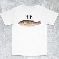 Fih Fish Meme Shirt - Stupid Meme Shirt Funny Meme Shirt Brain Rot Shirt Inappropriate Funny Gag Gif
