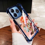 YBD Case For OPPO Realme C53 C51 C63 C61 Realme Note 50 Narzo N53 N63 Anti-drop Protection Gold-Plat