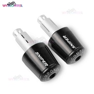 For YAMAHA Sniper 150/ 155 155R MX135 Motorcycle CNC Accessories Handlebar Grips Handle Bar Cap End 
