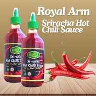 Royal Arm Sauce / Sriracha Hot Chilli Sauce / Halal / 483g / Spicy / High Quality / Dressing / Food 