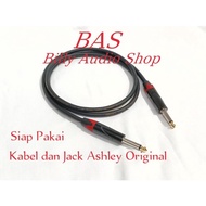 Ashley Audio Cable Plus Jack Ashley Akai Mono to Akai Mono 6.5mm Original 50 CM - 3 METERS