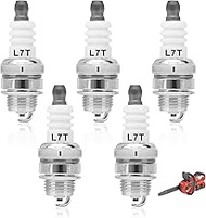 Pack of 5 Spark Plug L7T Universal Replacement Compatible with NGK BPMR7A, B6HS, B4-LM and Bo-sch WS