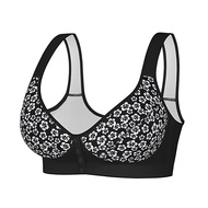 Plus Size Push-Up Bra - Sizes 40-52C to G | Wireless & Seamless Cotton Bra