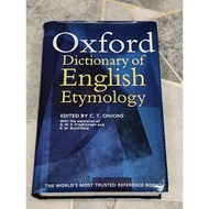 Oxford Dictionary of English Etymology| C.T. Onions| Oxford University Press
