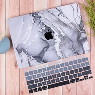 ใหม่เคสแล็ปท็อปลายหินอ่อนสีเทาสำหรับ A3113 Macbook Air 13 M2อากาศ15นิ้ว A3114โปร13 14 16 A2780 A2992