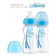 Dr Brown's PP Wide Neck Options+ Bottle - 2 pack 150ml/270ml - Baby Bottle