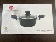 全新Carl Schmidt Sohn 16cm 燉鍋 煮麵煲 