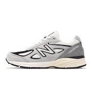 New Balance NB Casual Shoes 990 V4 Men's Gray Black American Suede Cushioning [ACS] U990TG4-D