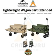 Naturehike Lightweight Wagon Folding Utility Cart Extended Rear Cover Stroller Camping Storage Outdo