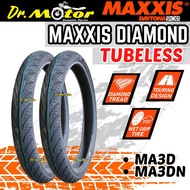 Maxxis Diamond MA3D Tyre 17 Tubeless Tayar Tires TYRES RODA 70/90-17 80/90-17 70/80-17 60/80-17 90/8