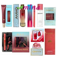 OKAYA ALL ITEM Foundation Cover Killer Sunscreen Primer Mascara Setting Spray Eyeliner Cleanser Oil