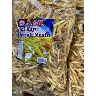 Kerepek Jejari Ubi Kayu Pedas  Kerepek Ubi Kayu Biasa 1Kg / 520 G