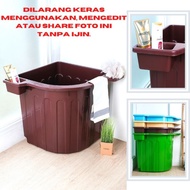 BAK MANDI DEWASA/BAK AIR/BAK MANDI/BAK AIR KAMAR MANDI SUDUT PVC