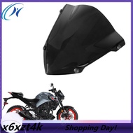 Motorcycle Windscreen Windshield Deflector with Bracket for MT03 MT 03 MT25 MT 25 2020 2021