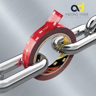 3M 5952 super sticky black double-sided tape for pictures, electrical outlets, hangers...