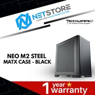 TECWARE NEO M2 STEEL MATX CASE - BLACK - TWCA-NEOM2S-BK