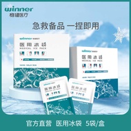 Winner Steady Medical Disposable Ice Bag Portable Cooler Bag No Water Injection Individually Package