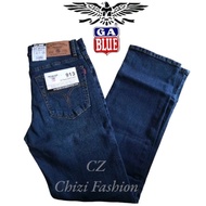 GA BLUE JEANS MEN'S # 913-1905 # STRAIGHT FIT STRETCHABLE # JEANS LELAKI GETAH # DENIM # 💯 ORIGINAL 