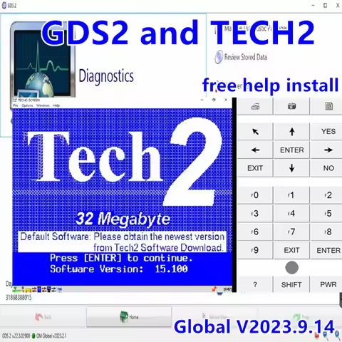 2023.09 Newest MDI SOFTWARE FOR G-M MDI GDS 2 AND TECH2 free remote help Download + install online +