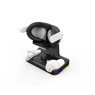 For Meta quest 3 Charging Dock VR Grip Magnetic Charger