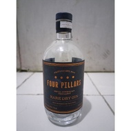 Selling Used Four Pillars Rare Dry Gin Bottles.