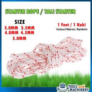 Starter rope Tali starter 3mm 4mm 5mm ogawa tanaka echo spare part Honda husqvarna stihl