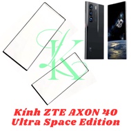 Laminated glass on screen of ZTE Axon 40 Ultra space edition