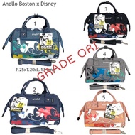 Anello Boston x Disney handbag &amp; crossbody grade ori