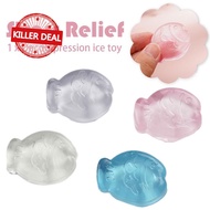 Cute Squishy Toy Tpr Decompression Stress Relief Ball Mini Block Toys Cat's Soft Novelty Stress V4e0